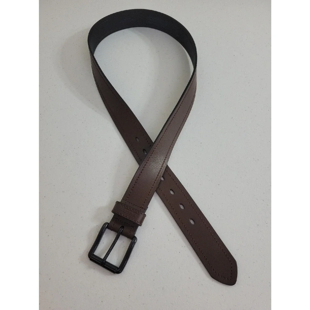 Dickies Brown‎ Genuine Leather Formal Career Casual Dress Belt Men's Size 38